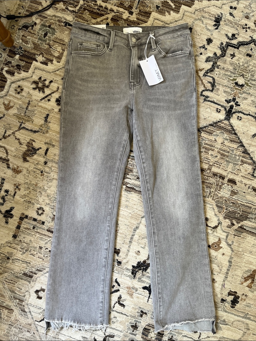 Vervet Faded Grey Bella Jeans